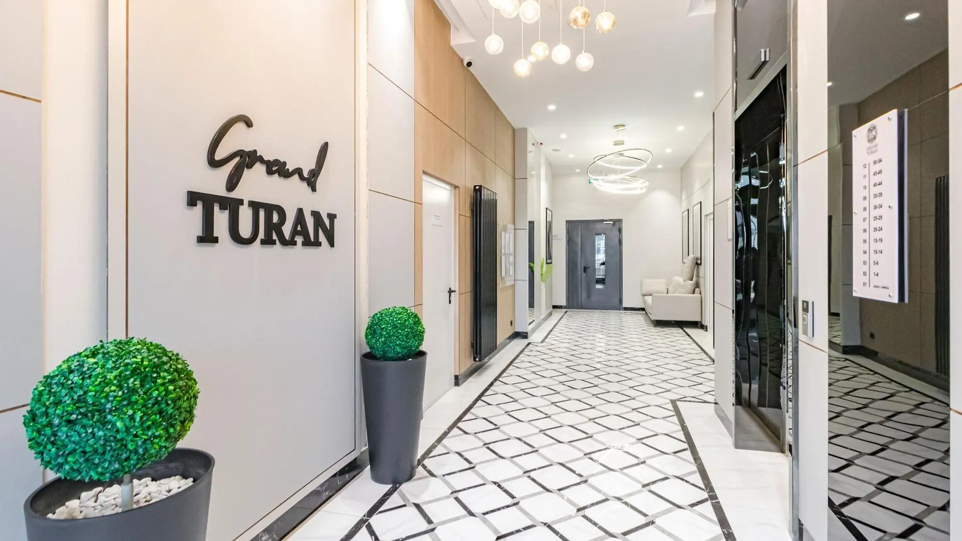 Grand Turan Business One-Room Apartments Nur-Sultan  Kazakhstan